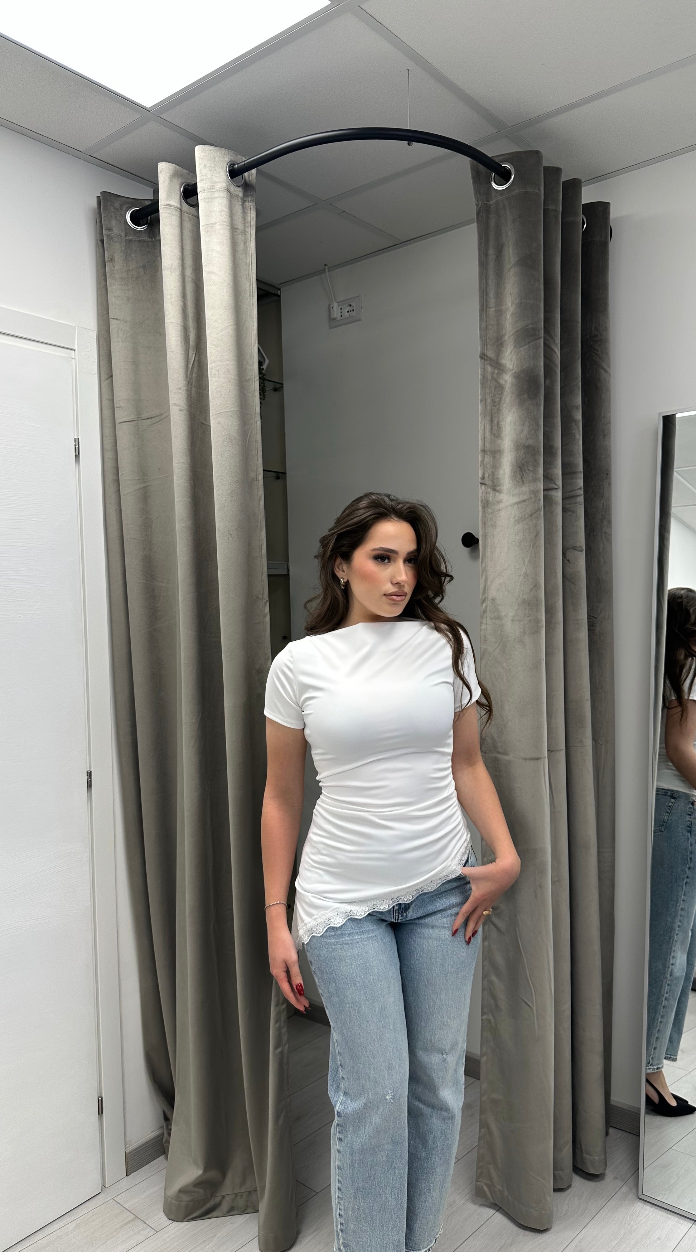 MAGLIA PIZZO WHITE