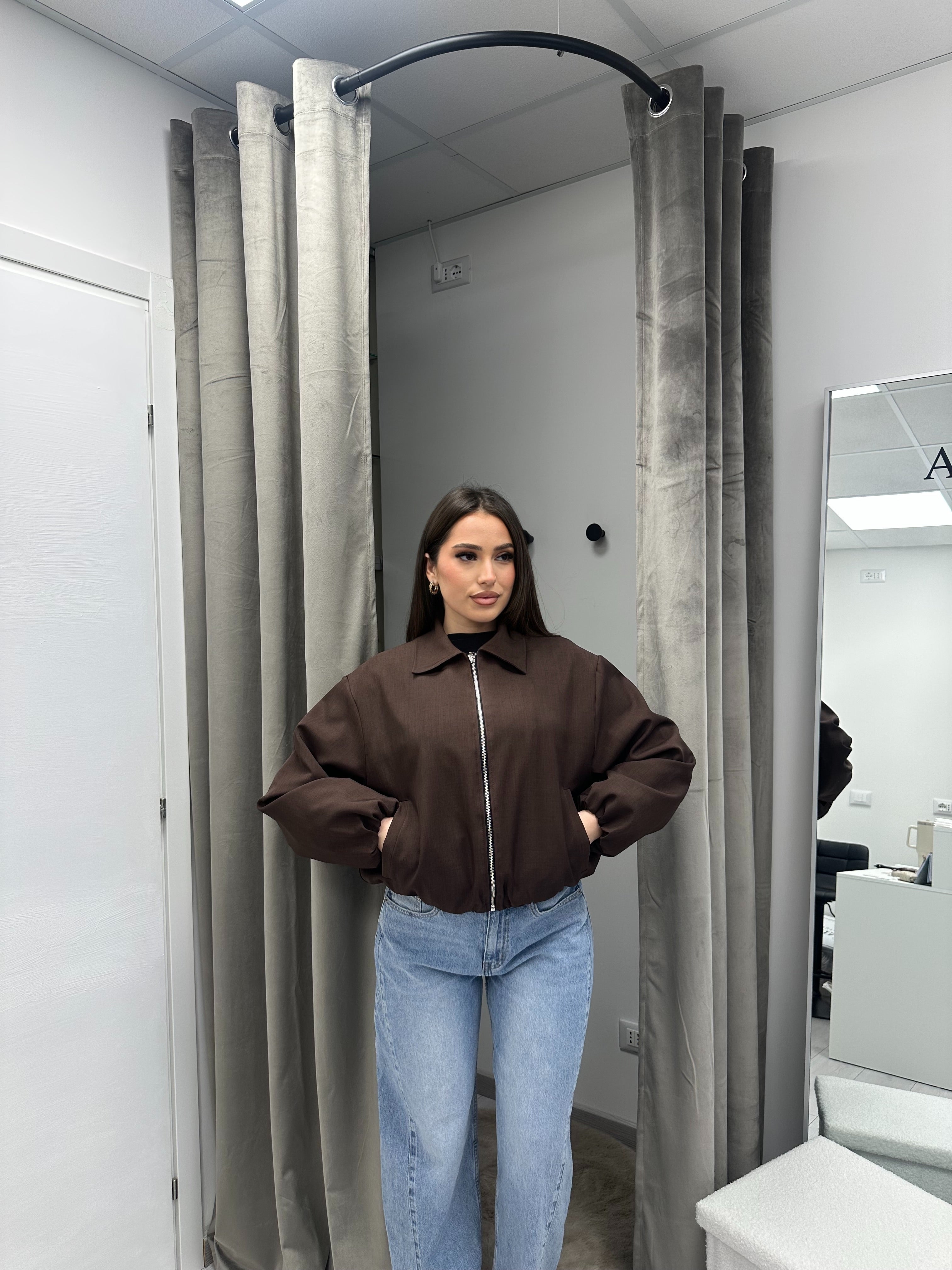 LIGHT JACKET BROWN