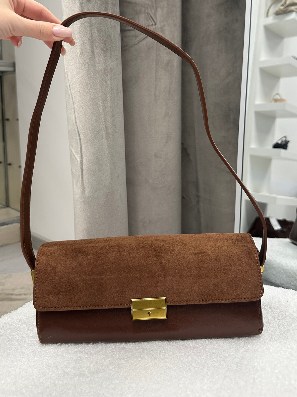 BORSA PICCOLA MARRONE