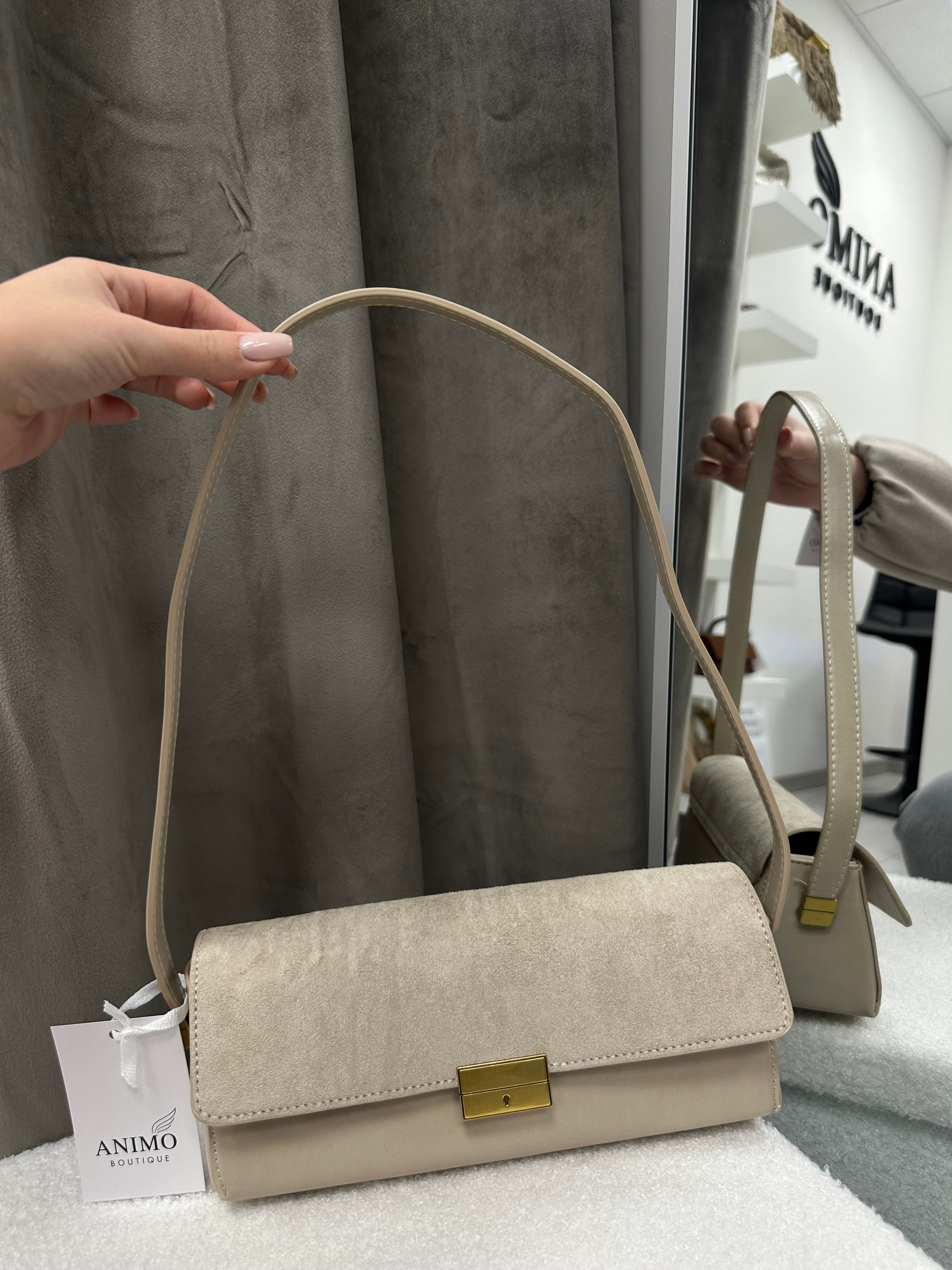 BORSA PICCOLA BEIGE