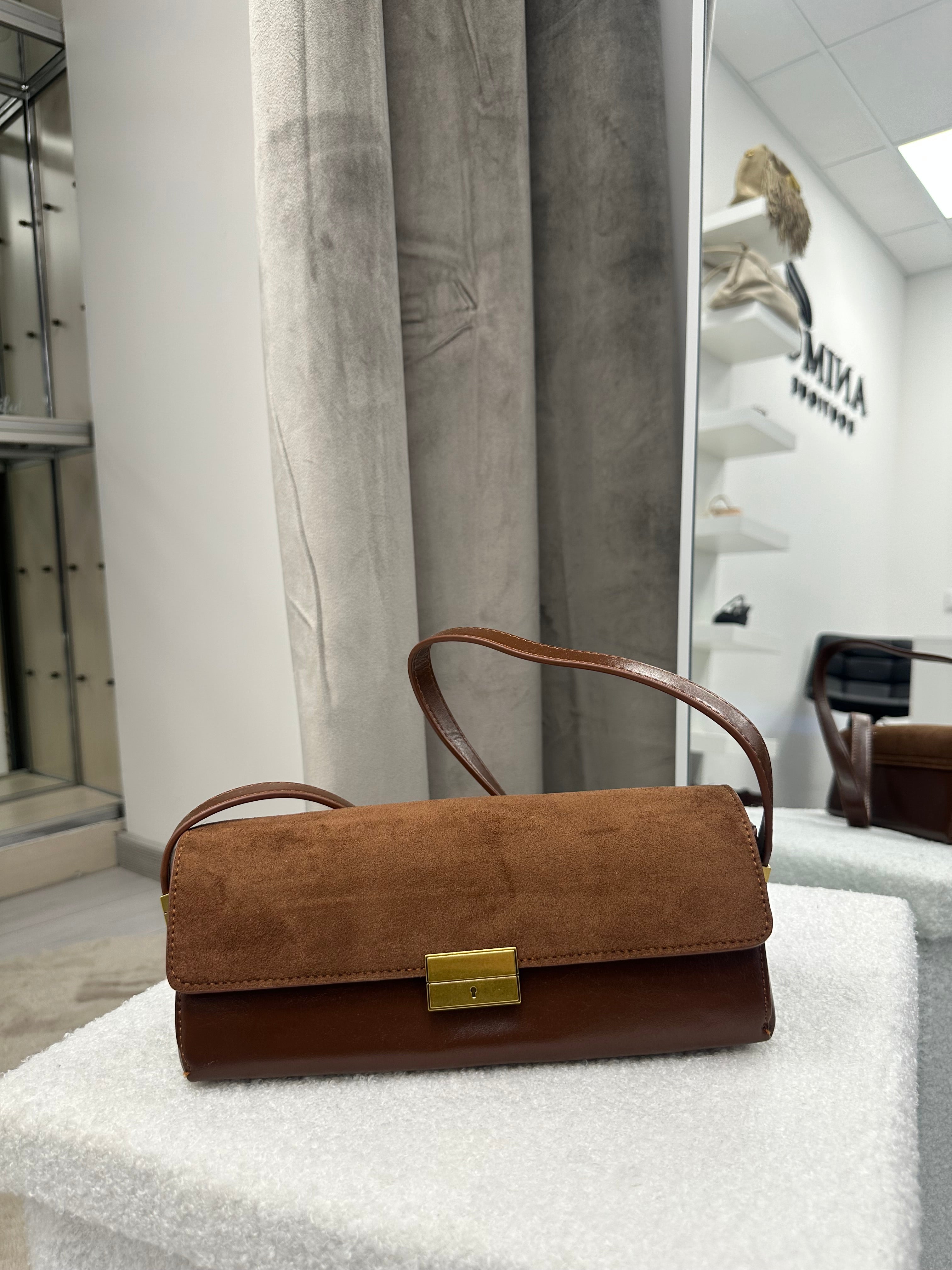 BORSA PICCOLA MARRONE