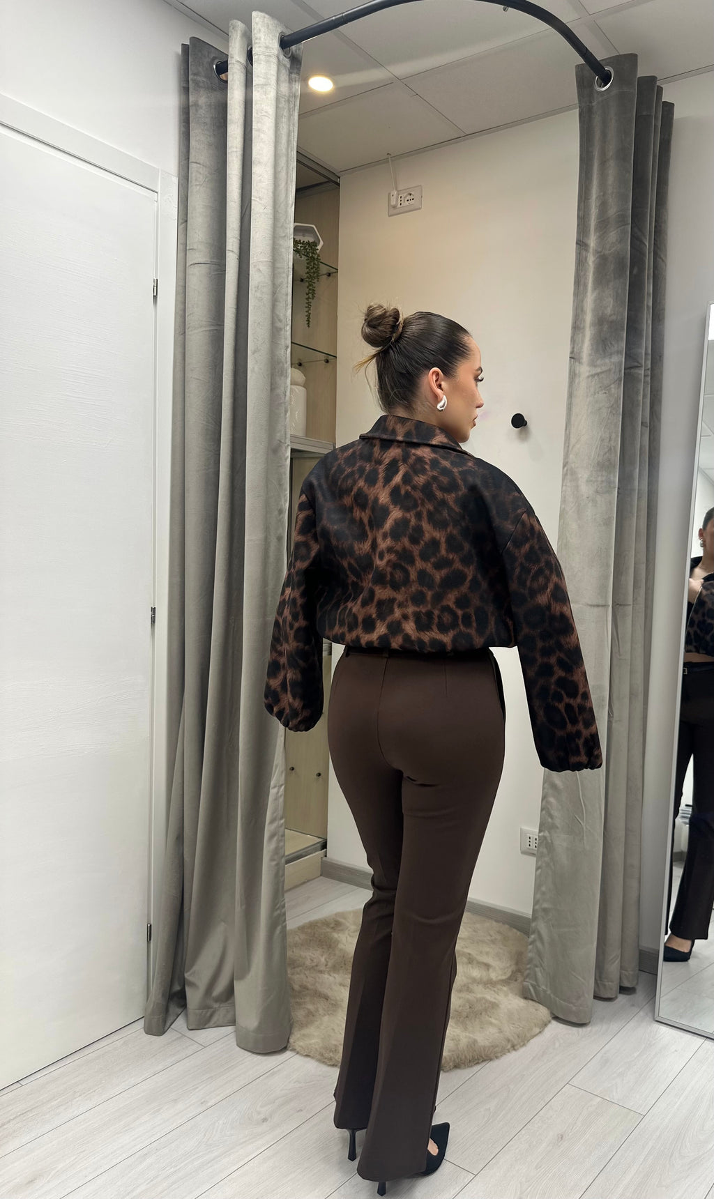 PANTALONE ELEGANTE MARRONE