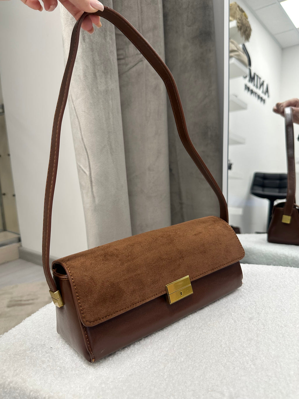 BORSA PICCOLA MARRONE